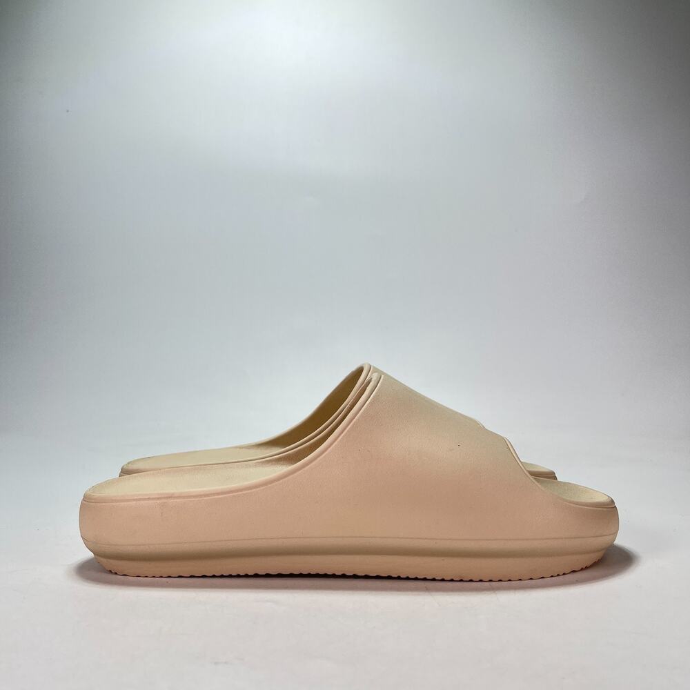 32 Degrees Beige Comfort Sandals Summer Slip On Cushion Slides Men's Size 8